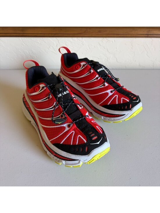 HOKA Stinson EVO OG Sneakers Men\'s US 8 Habanero Red Speed Lacing Mesh 1155350 main image 3